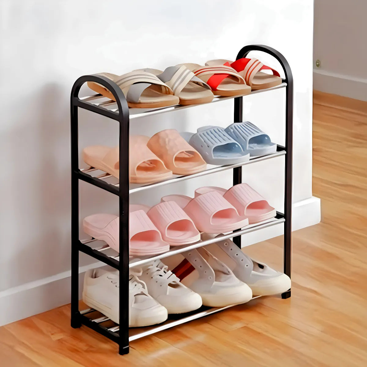 Sapateira 4 Andares 8 pares de Sapatos