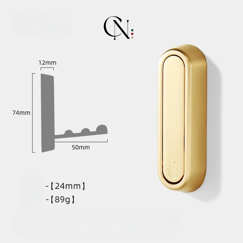 HookFold – Gancho de Parede Dobrável em Aço Inoxidável