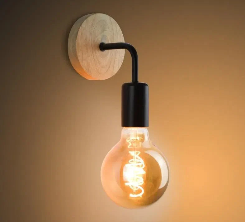 Arandela Escandinava Minimalista para Decoração Moderna – Iluminação de Parede Clean e Sofisticada