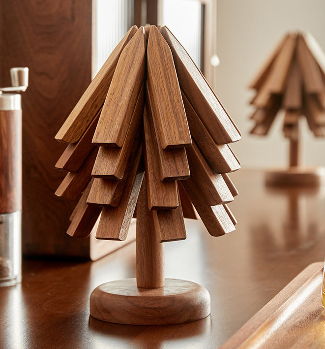 Descanso para Panelas e Copos de Madeira de Allta Qualidade