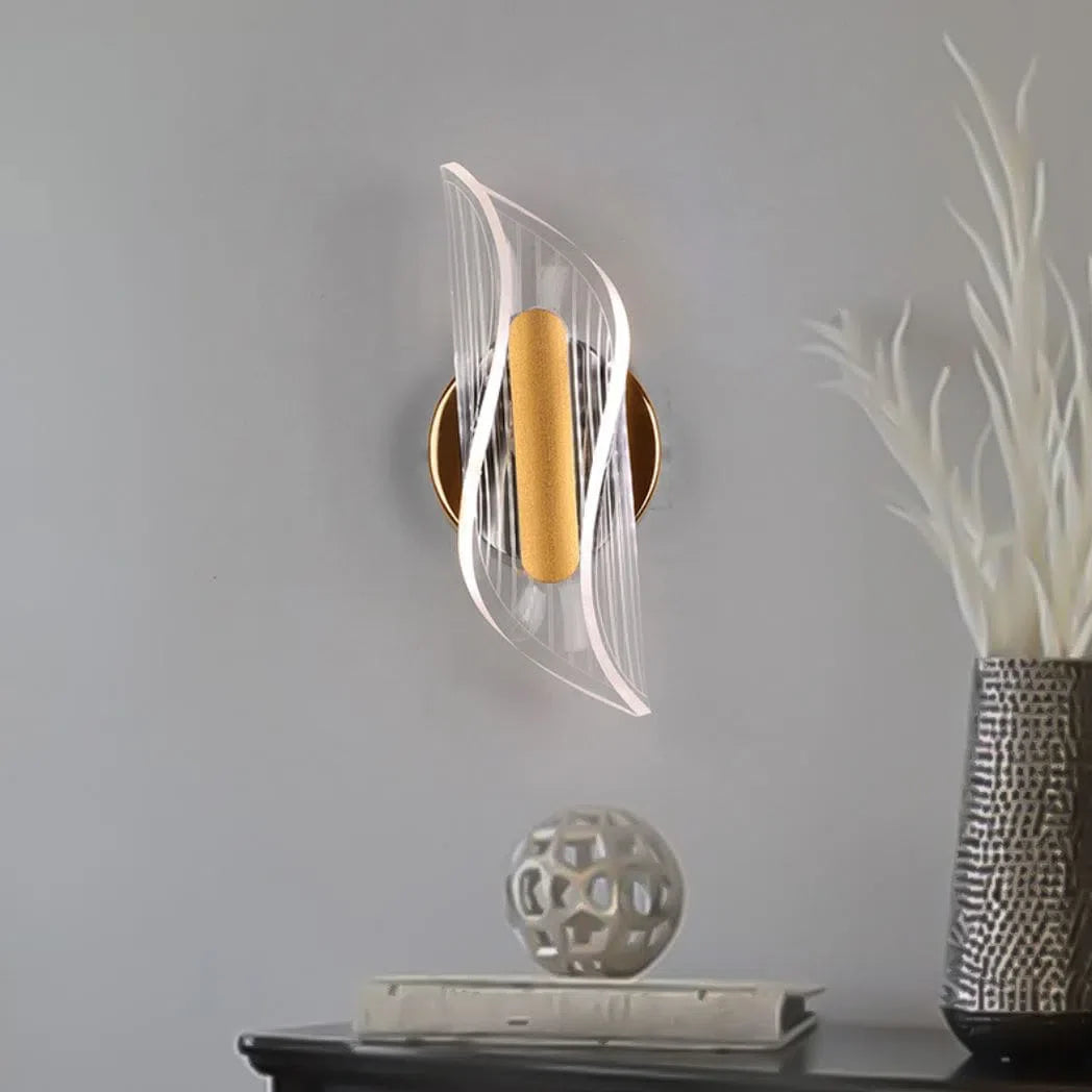Luminária LED Interna de Parede Swan Elegance – Iluminação Decorativa Moderna e Sofisticada