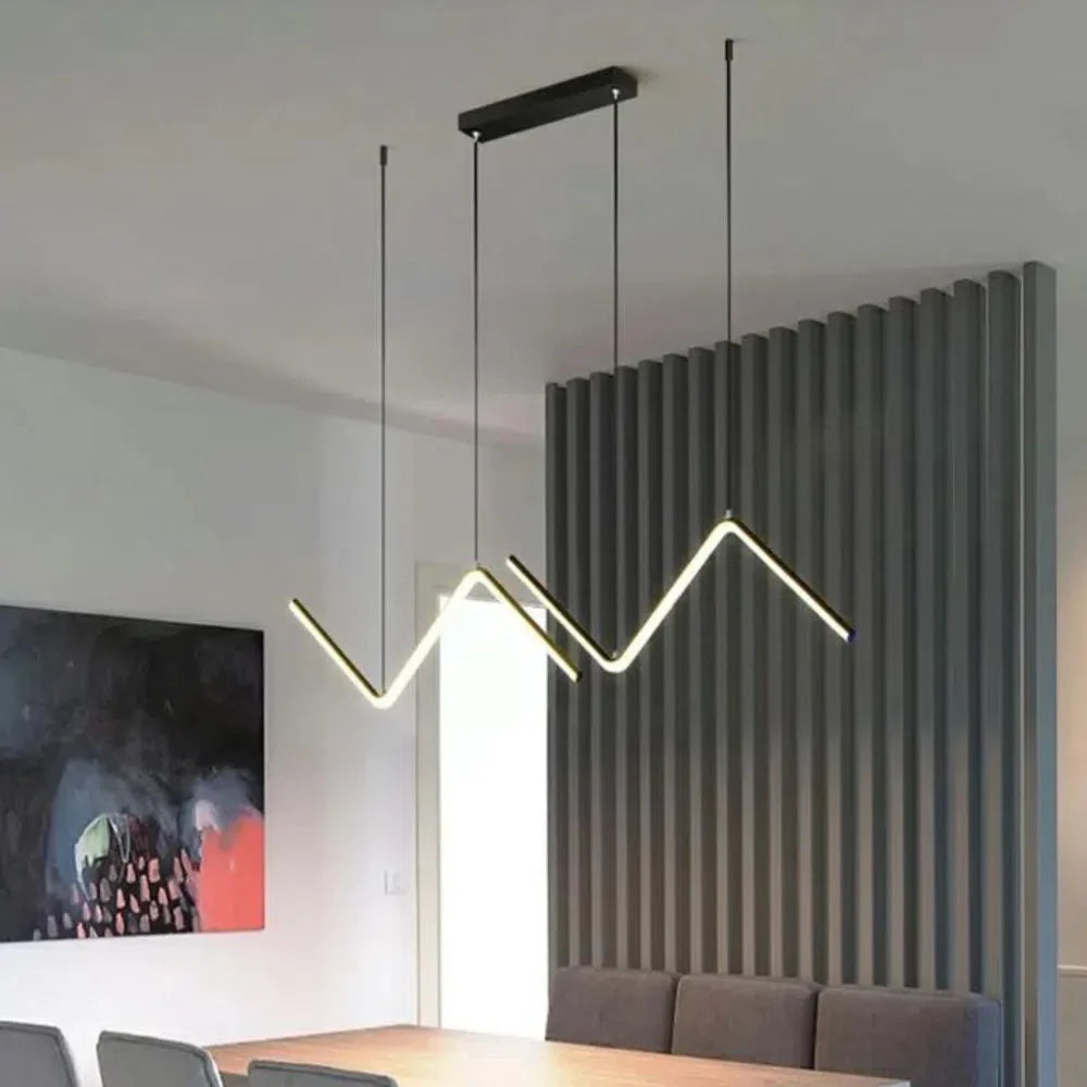 Lustre Pendente Moderno Minimalista Premium – Iluminação Decorativa para Ambientes Sofisticados