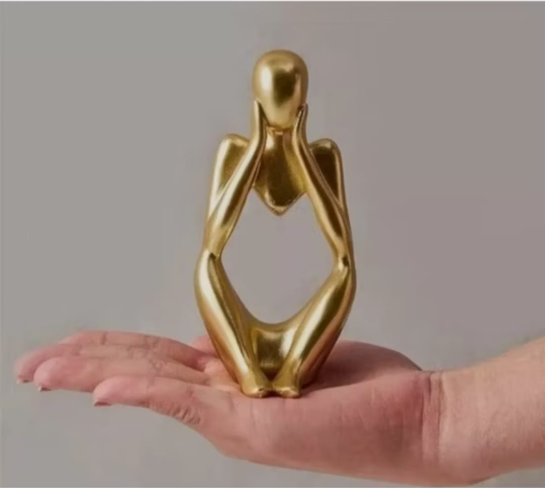 Três Estatuetas O Pensador