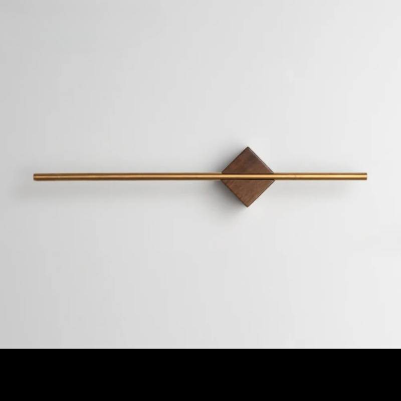 LuxWood Inox – Toalheiro de Parede em Aço Inoxidável e Madeira Nogueira