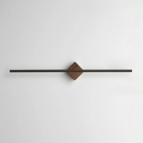 LuxWood Inox – Toalheiro de Parede em Aço Inoxidável e Madeira Nogueira