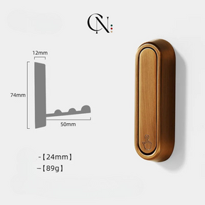 HookFold – Gancho de Parede Dobrável em Aço Inoxidável