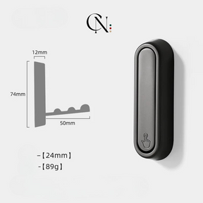 HookFold – Gancho de Parede Dobrável em Aço Inoxidável