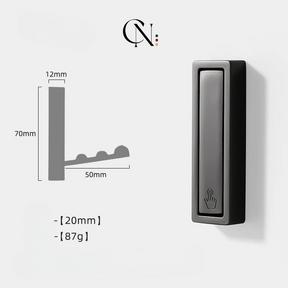 HookFold – Gancho de Parede Dobrável em Aço Inoxidável