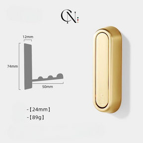 HookFold – Gancho de Parede Dobrável em Aço Inoxidável