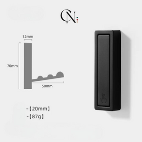 HookFold – Gancho de Parede Dobrável em Aço Inoxidável