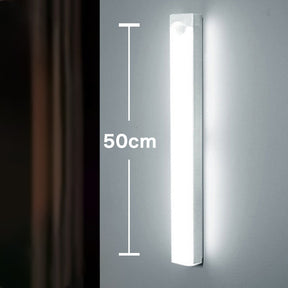 10-50cm sensor de movimento luz noite lâmpada led bateria usb parede para casa q
