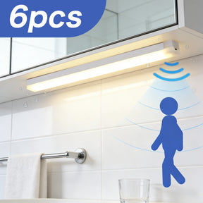10-50cm sensor de movimento luz noite lâmpada led bateria usb parede para casa q