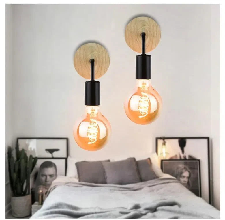 Arandela Escandinava Minimalista para Decoração Moderna – Iluminação de Parede Clean e Sofisticada