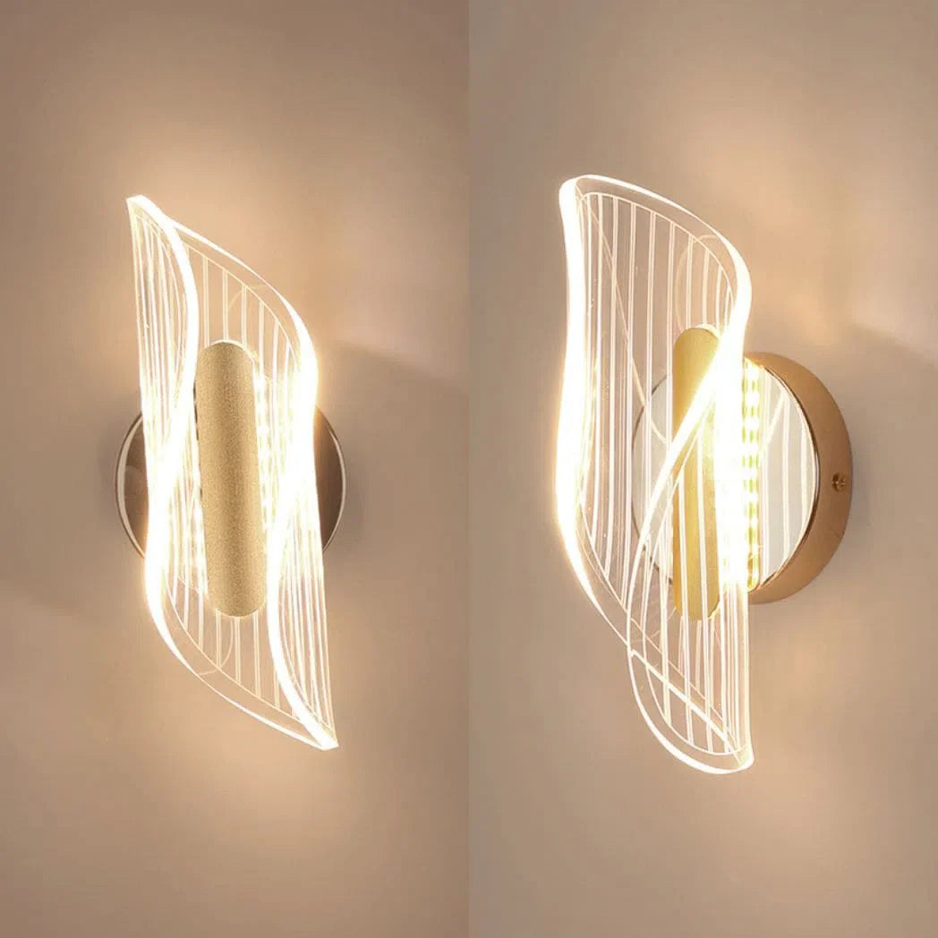 Luminária LED Interna de Parede Swan Elegance – Iluminação Decorativa Moderna e Sofisticada