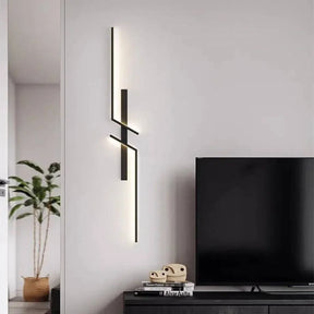 Luminária LED de Parede Minimalista Swan Elegance – Iluminação Moderna para Ambientes Sofisticados