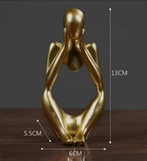 Três Estatuetas O Pensador