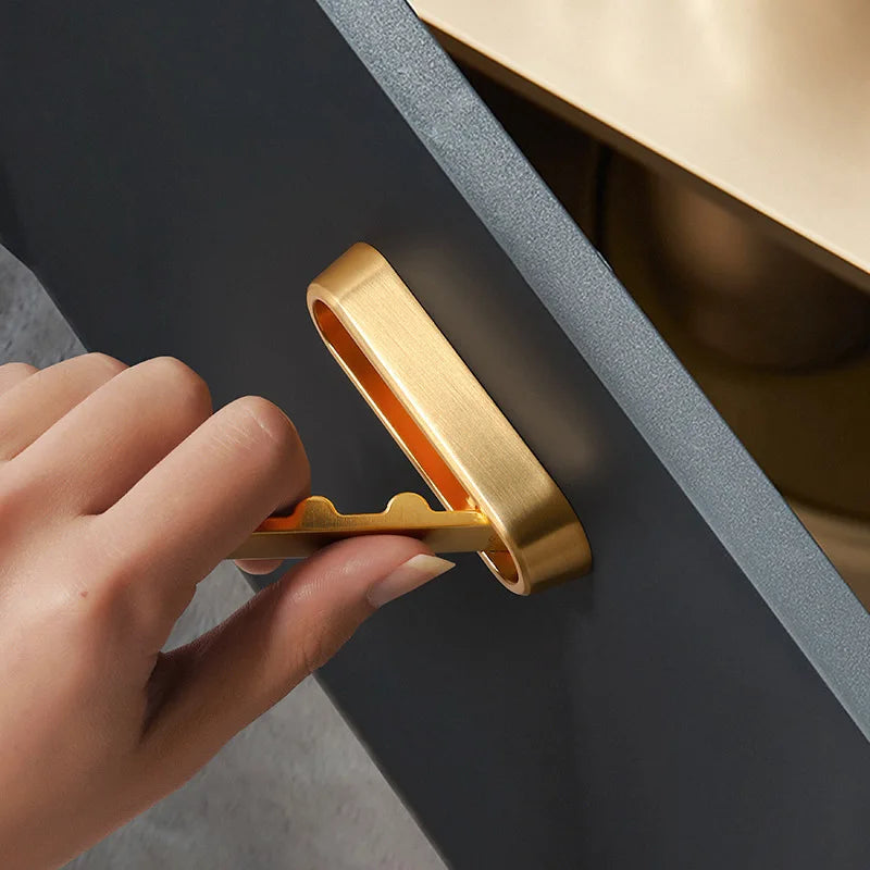 HookFold – Gancho de Parede Dobrável em Aço Inoxidável